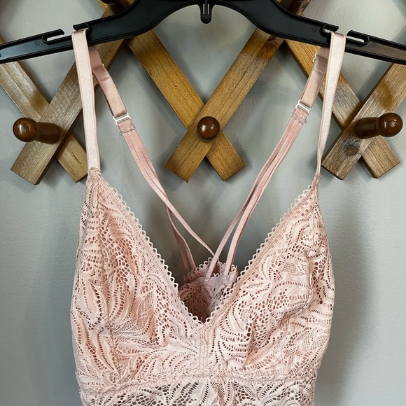 Auden Lace Bralette in Blush Pink - Picture 1 of 2